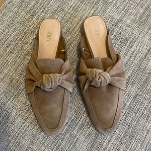 Zara, mule, size 36, beige